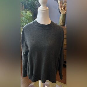 Banana Republic Charcoal Crew Neck Sweater